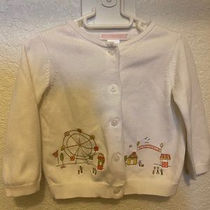 Janie and Jack 6-12 mo Boardwalk Cardigan